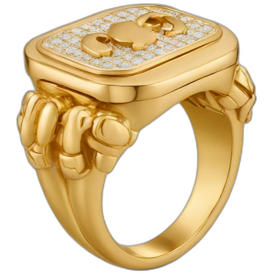 Gucci bague emoji