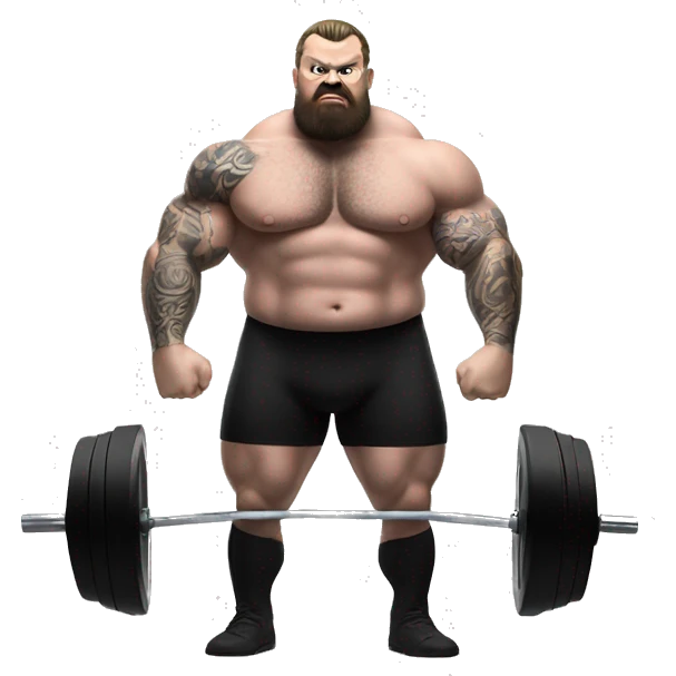 Eddie hall deadlift emoji
