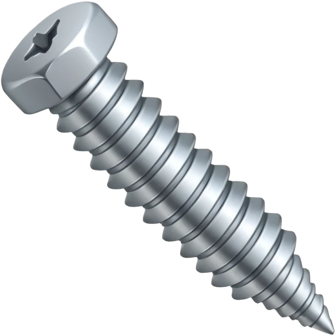 A screw emoji
