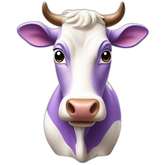 Cow milka  emoji