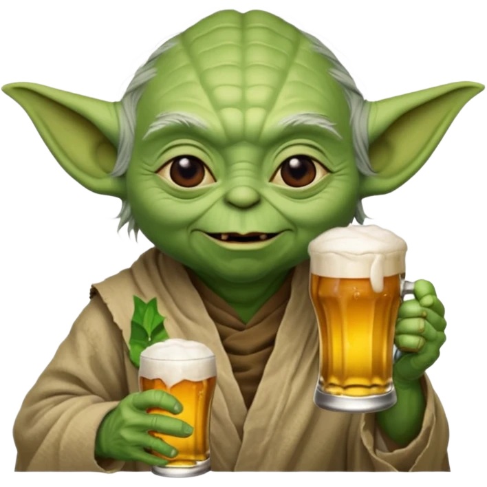 Yoda bier emoji