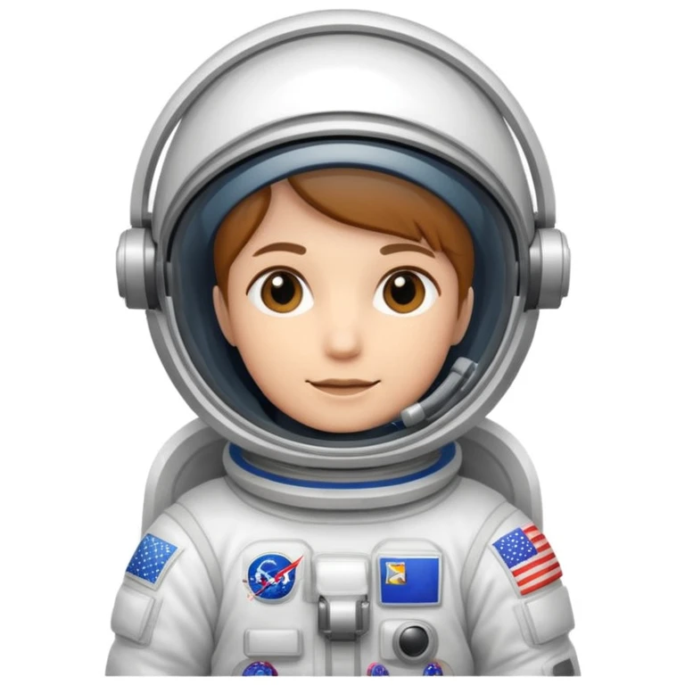 astronaut us flag emoji