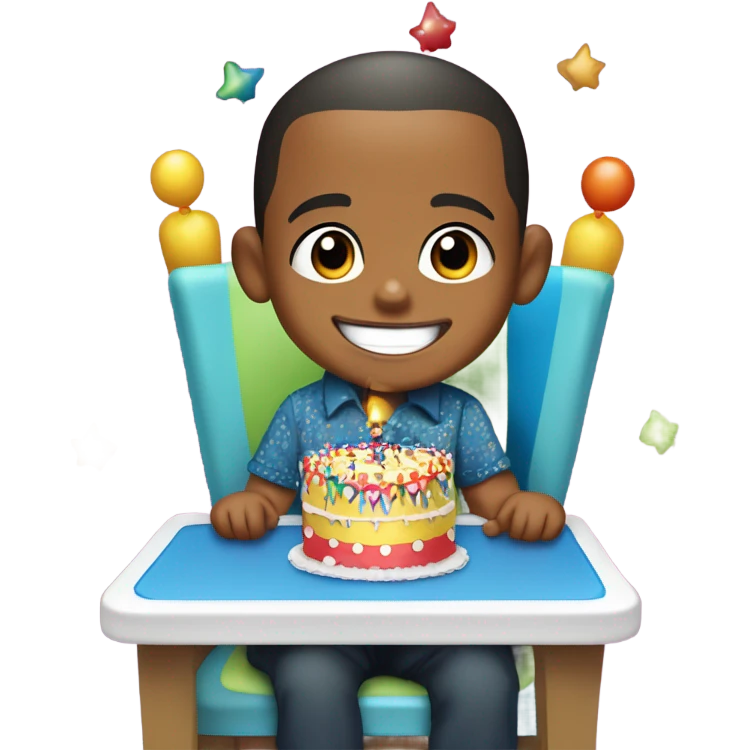 obama first birthday emoji