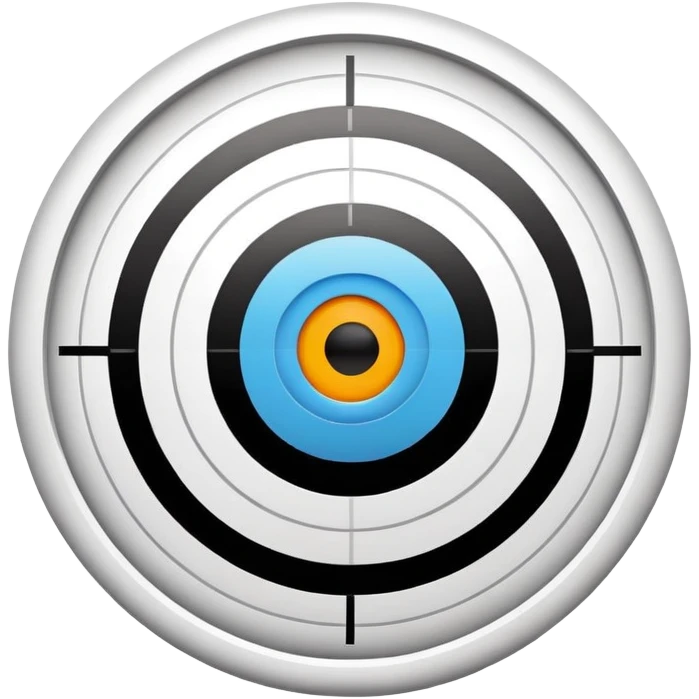 Eye target emoji