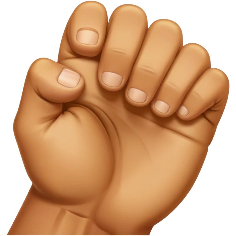 fist closed hand emoji