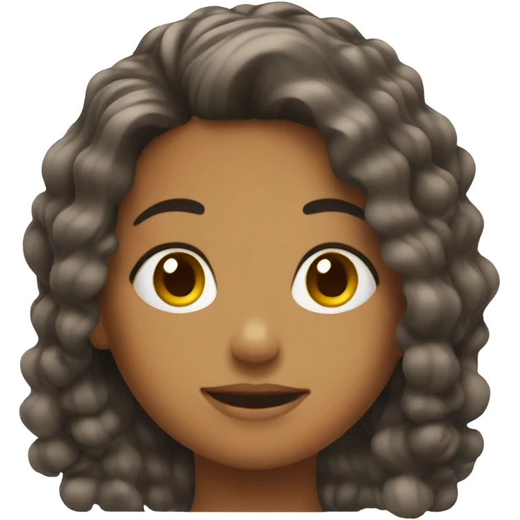 Girl getting hair colored emoji