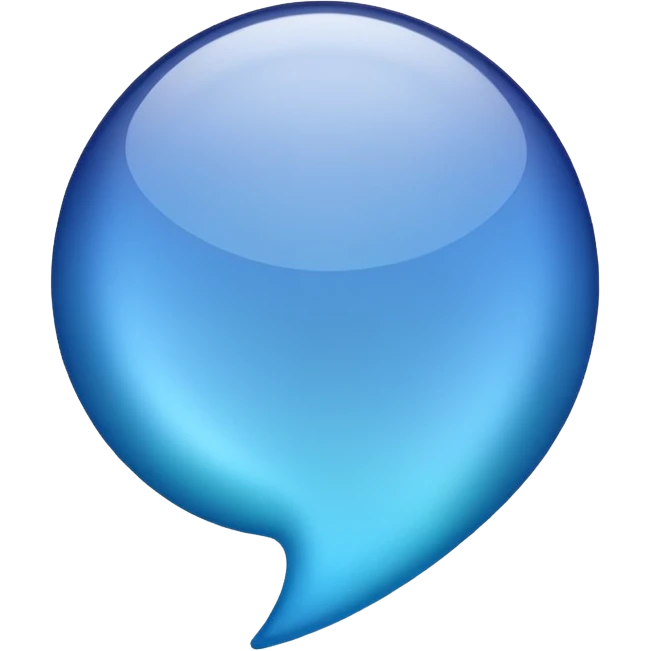 Blue tick emoji