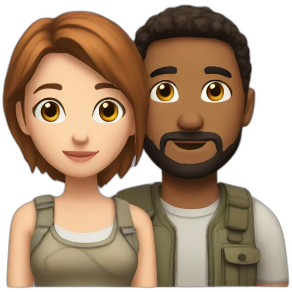 joel and ellie emoji
