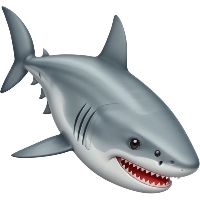 Tiburón con zapatos emoji
