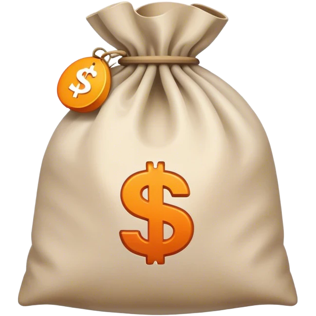 A Y Combinator branded money bag emoji