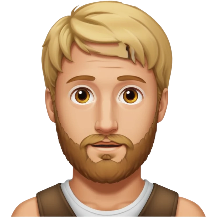Logan Paul with beard emoji