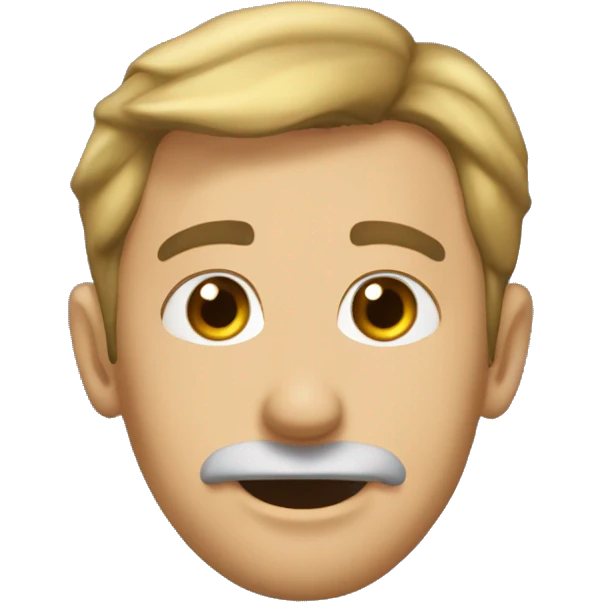 мопс смешной немного седой emoji