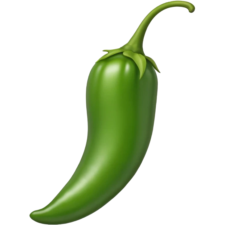 green chilli emoji