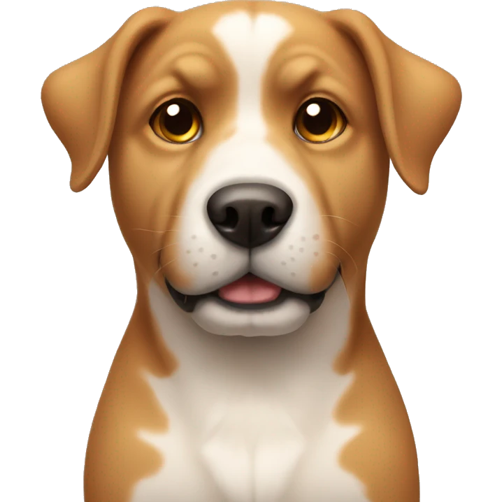 Cuddly dog emoji