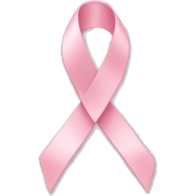Light pink ribbon  emoji