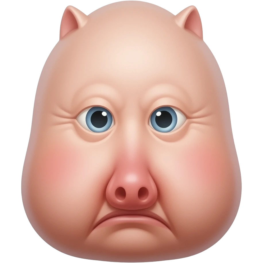 A painting of my dick emoji