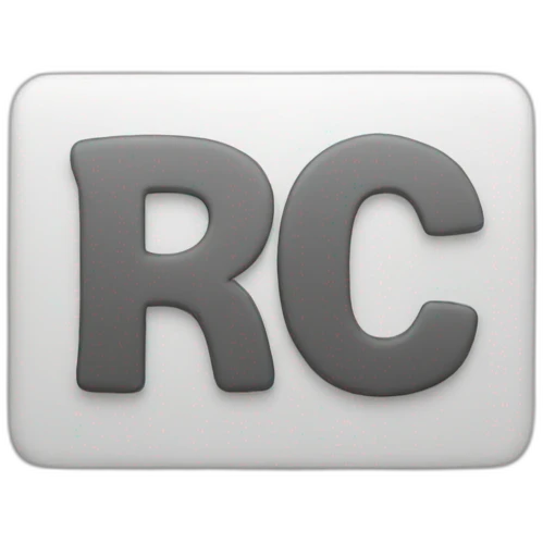 logo with letters RC emoji