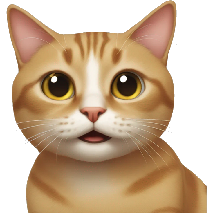dumb silly cat emoji
