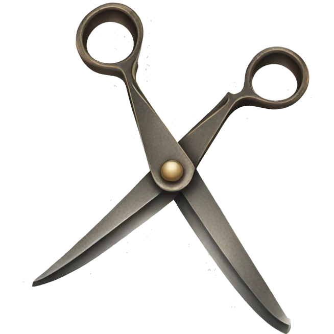 antique scissors emoji
