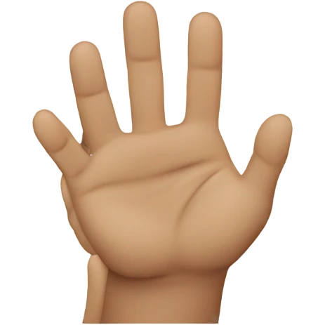 Cross my fingers  emoji