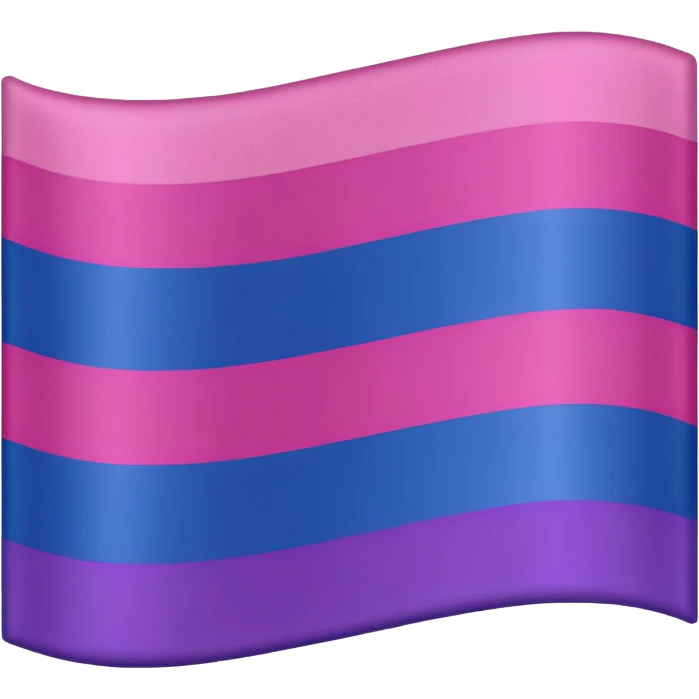 Bisexual flag emoji