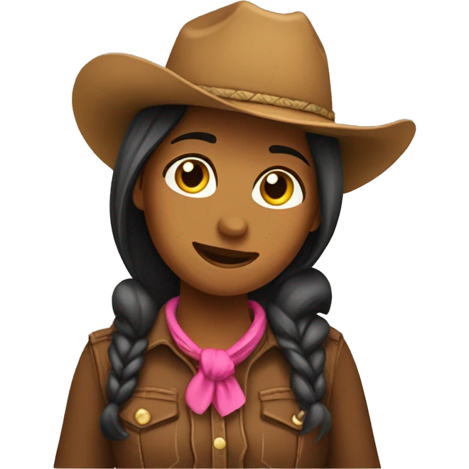 Cowgirl horse  emoji