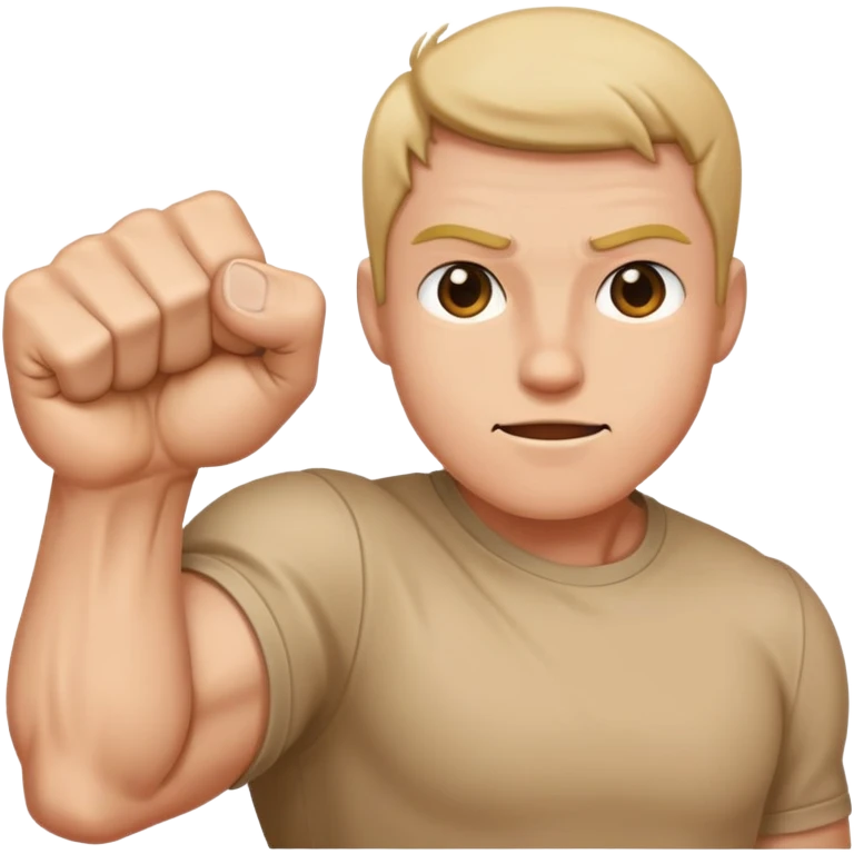 person bumping the side of their fist together  emoji