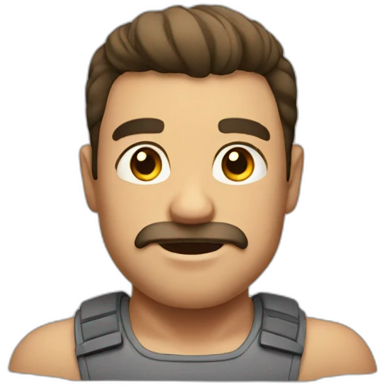Strong man  emoji