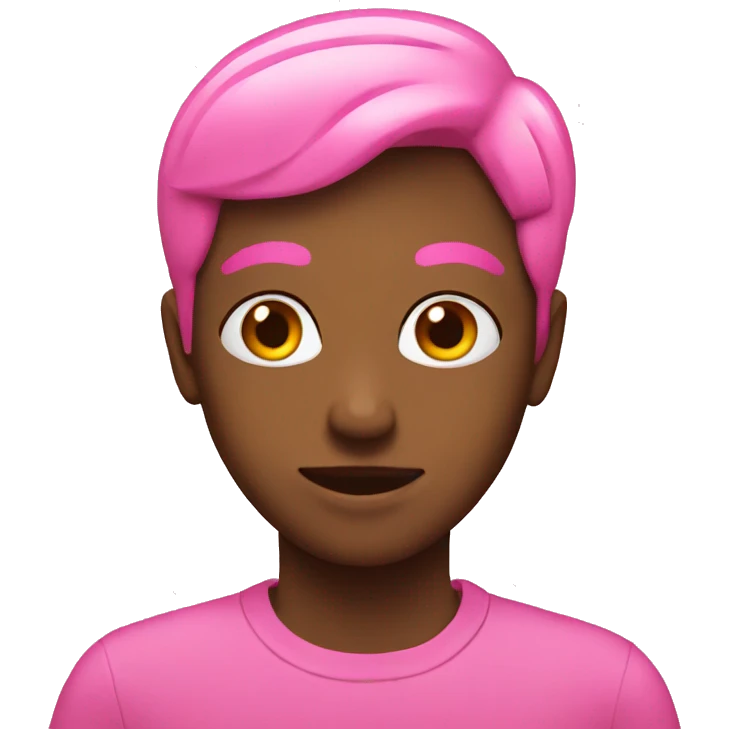 Emoji pink emoji
