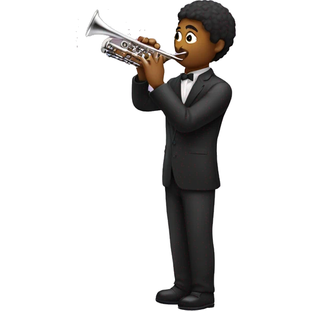 Person playing clarinet emoji