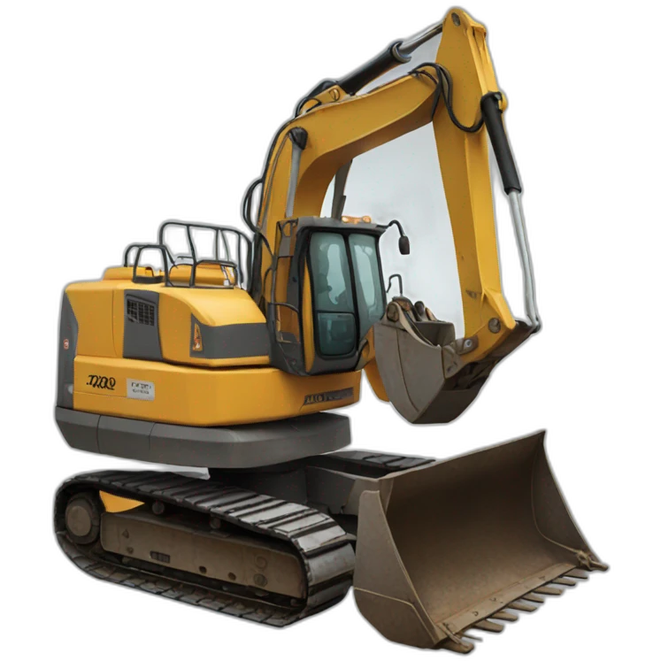 nine-ton excavator emoji