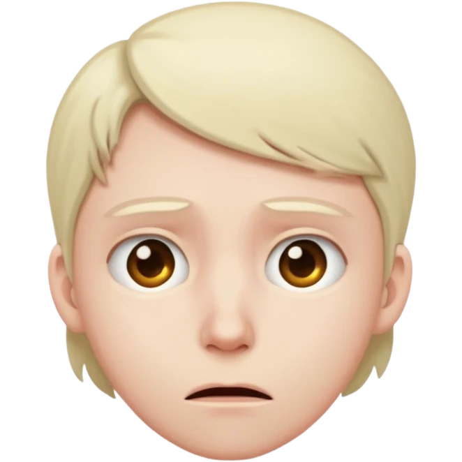 Shy emoji