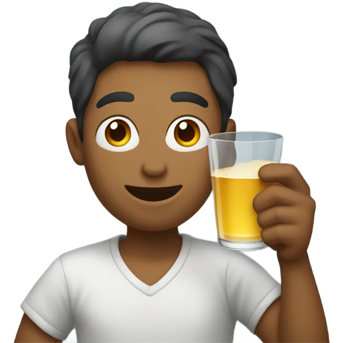 Drinking  emoji