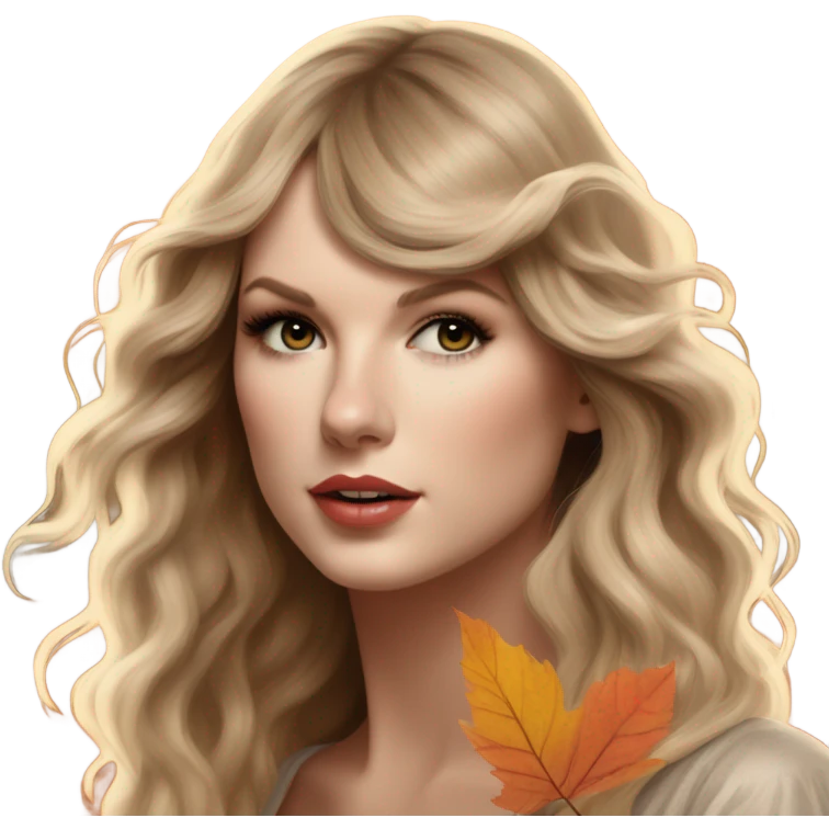 Taylor Swift evermore emoji
