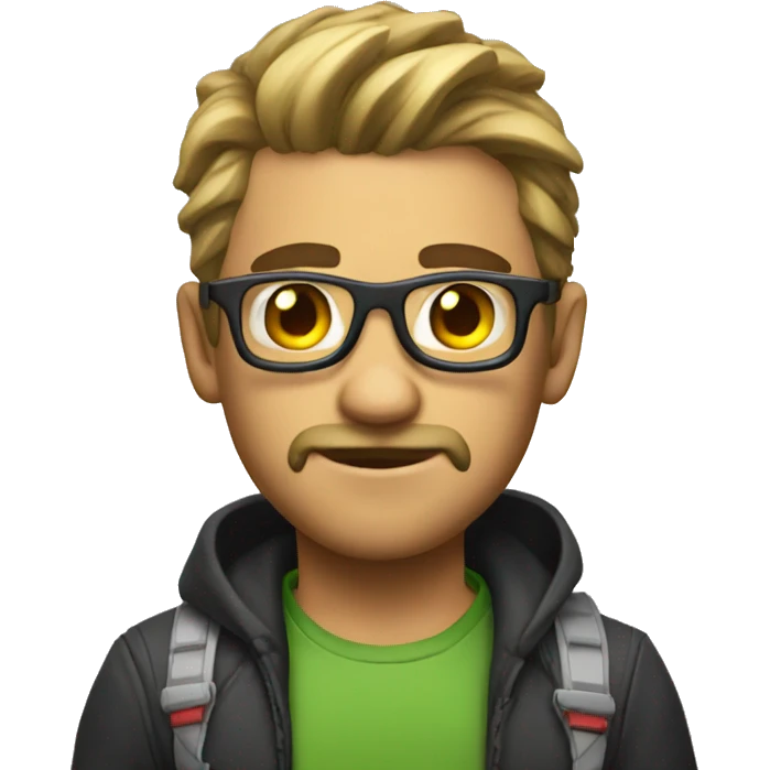 Cool gamer emoji