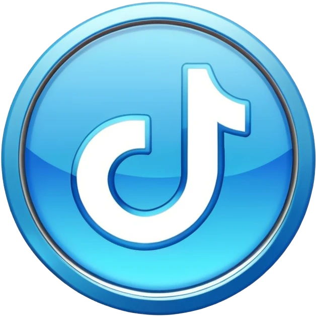 TikTok blue verification  emoji