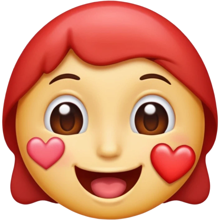 Drooling face with heart eyes emoji