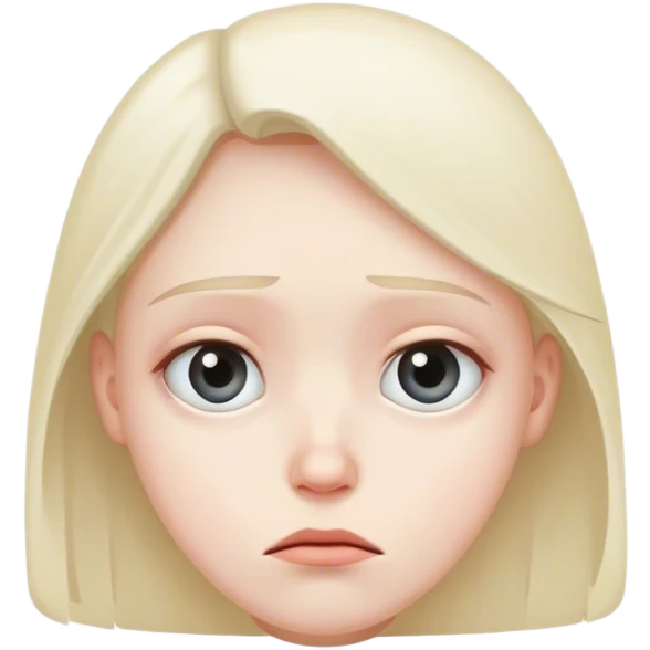 Sad eye roll emoji