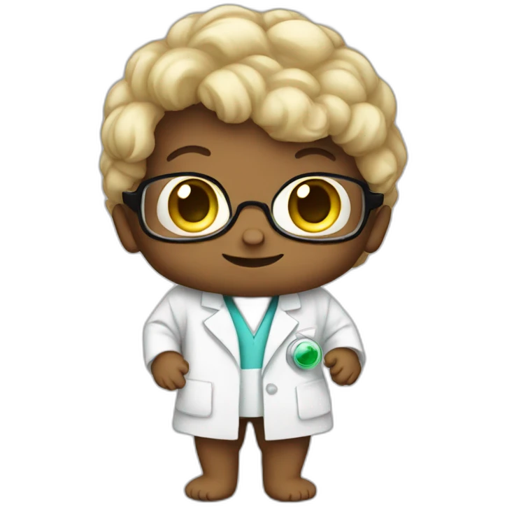 Science baby emoji