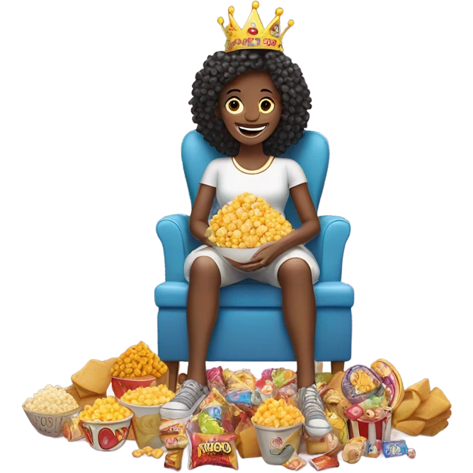 Snack queen  emoji