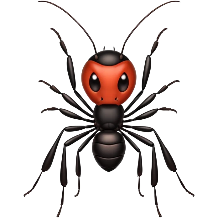 Angry ant emoji