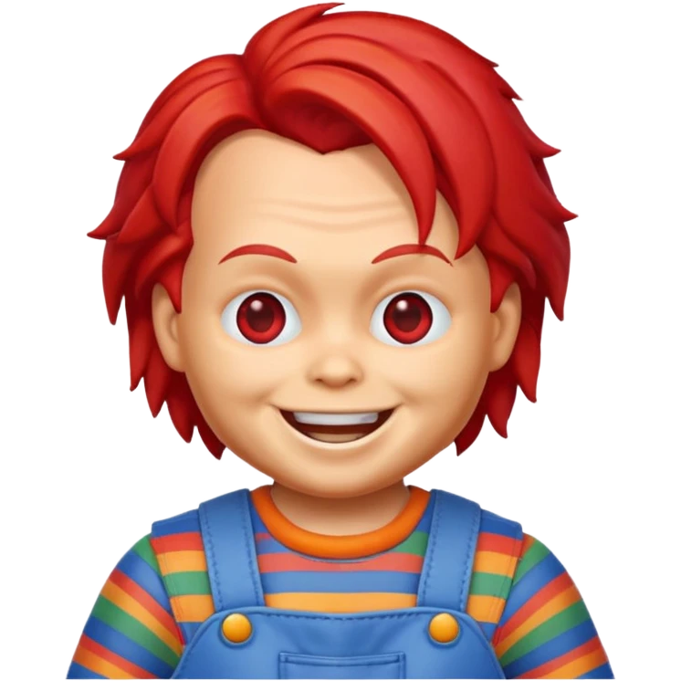 Un emojin de chuky emoji