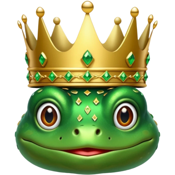 Rich frog emoji