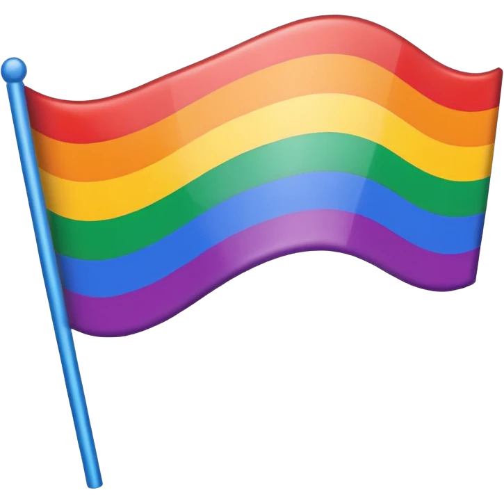 Gay flag emoji