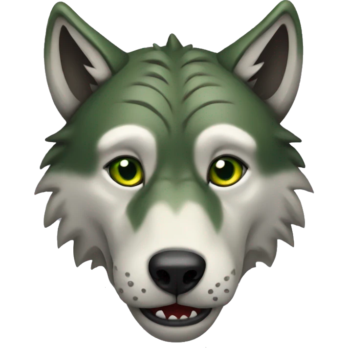 wolf and crocodile hybrid emoji
