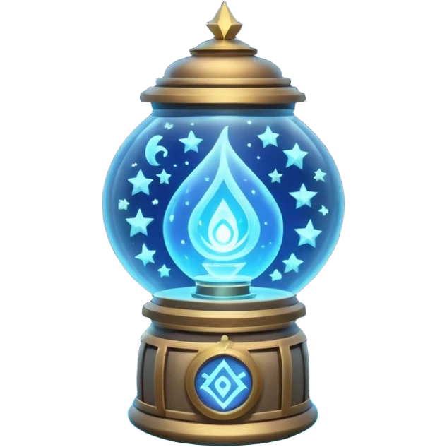cosmic magic lantern object icon, floating lantern with arcane energy, swirling stars inside, glowing ancient runes, epic fantasy aura, 3D cartoon, mobile game icon style, centered, clean background, no text, no watermark
 emoji