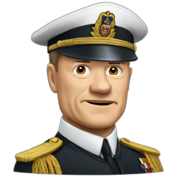 Olaf Scholz as bismarck emoji