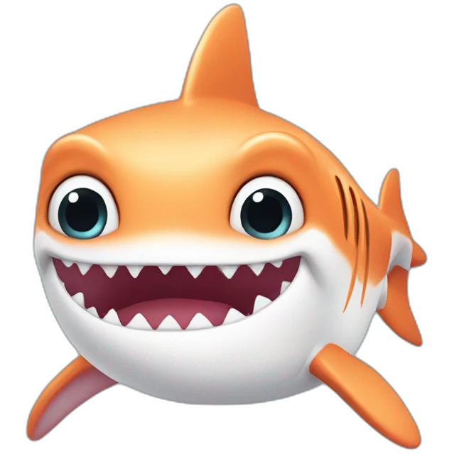 very sweet baby shark emoji