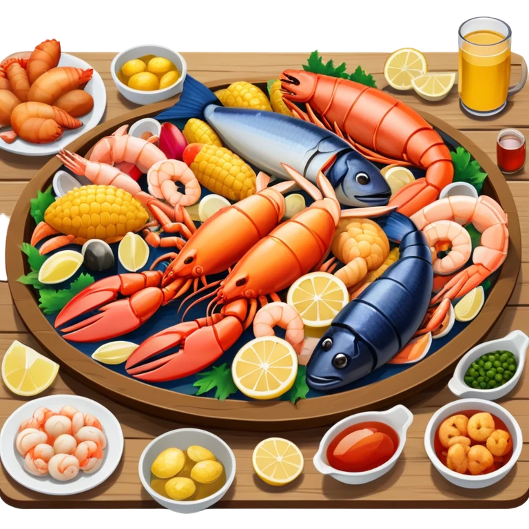 Seafood boil emoji