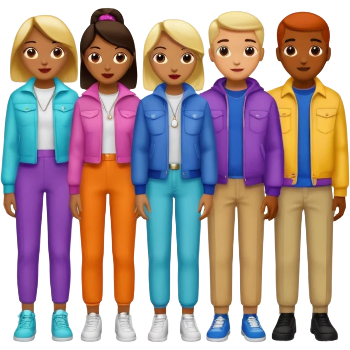 year 2000's theme emoji